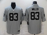 Nike Raiders 83 Darren Waller Gray Inverted Legend Limited Jersey,baseball caps,new era cap wholesale,wholesale hats
